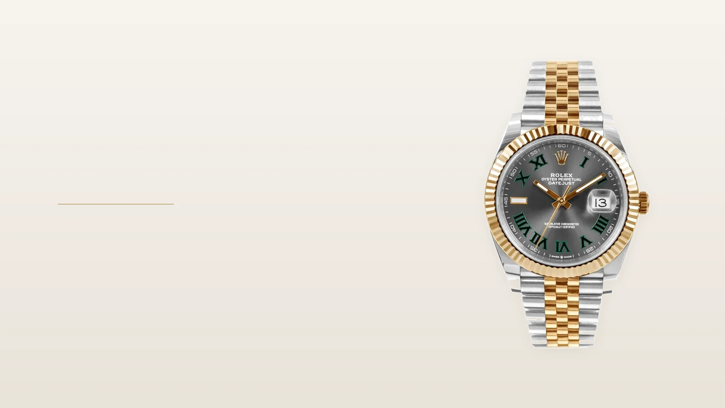Rolex Datejust featured watch