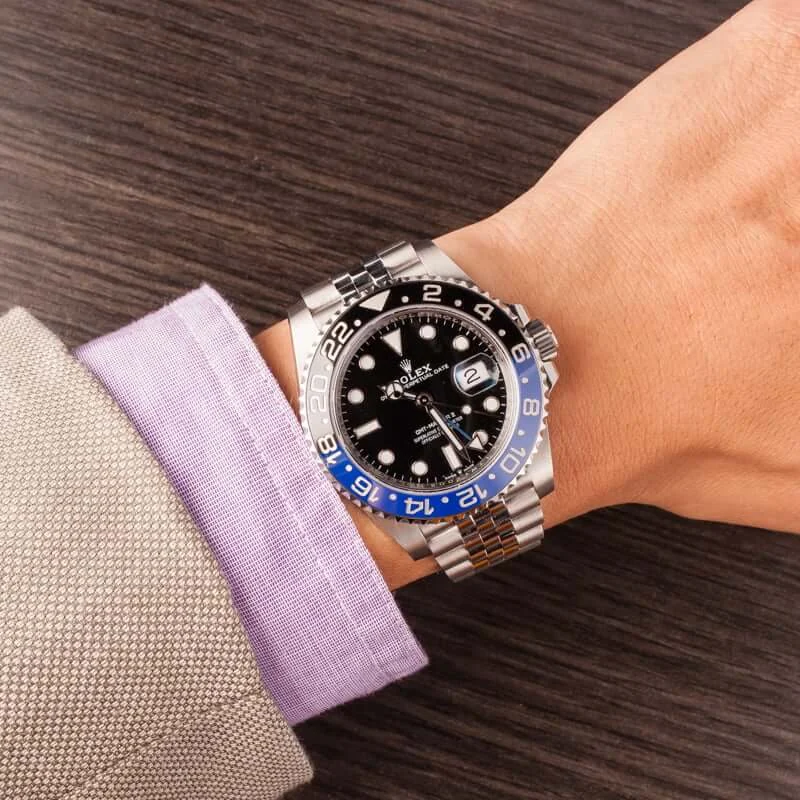 Rolex GMT-Master II "BATMAN" 126710BLNR Jubilée Men's – gallery view