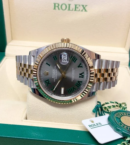Rolex Datejust 41 Wimbledon Two-Tone – gallery view