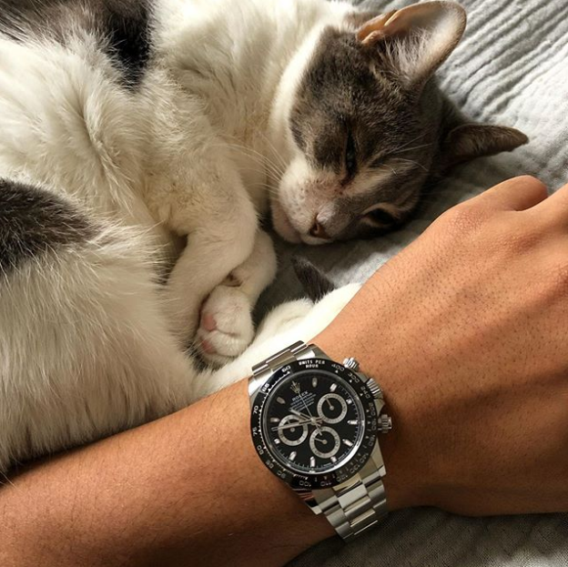 Rolex Daytona Cosmographe Dial Black – gallery view