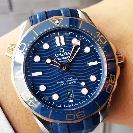 OMEGA SEAMASTER DIVER BLUE Bronze – gallery view