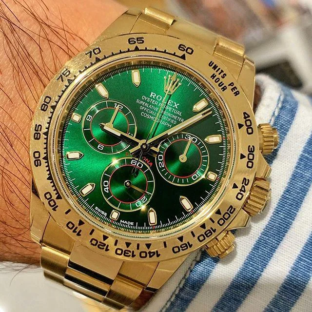 Rolex Daytona Cosmographe Dial Green 116508-0013 – gallery view