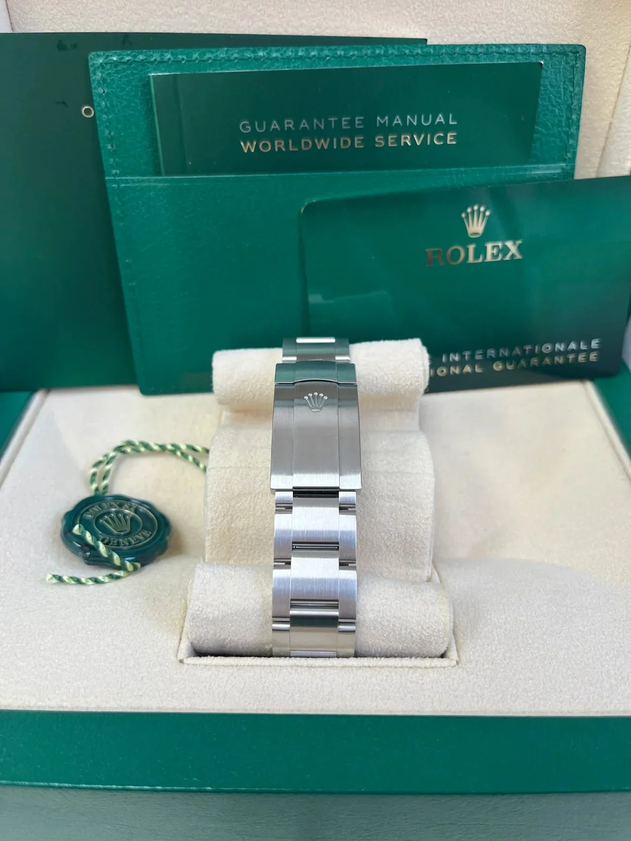 Rolex Oyster Perpetual Sunflower Yellow Dial – gallery view