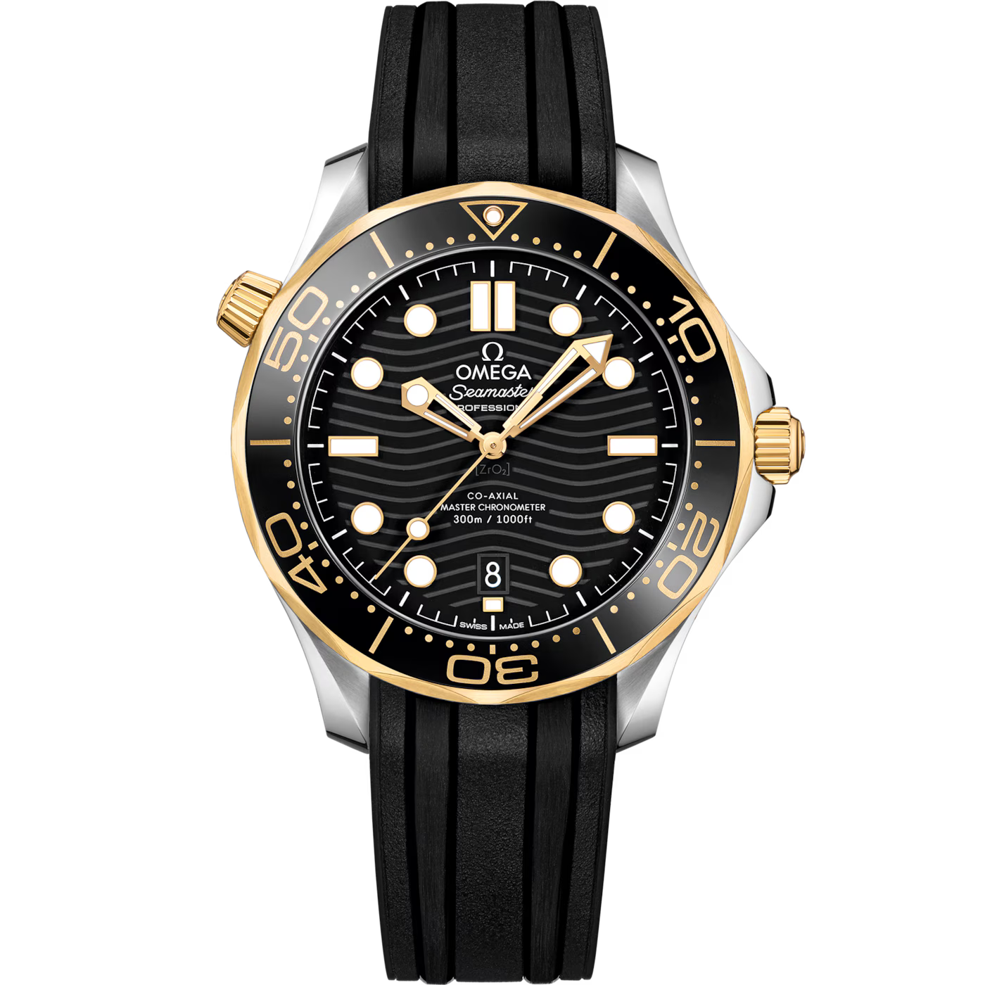 OMEGA SEAMASTER DIVER BLACK GOLD – main view