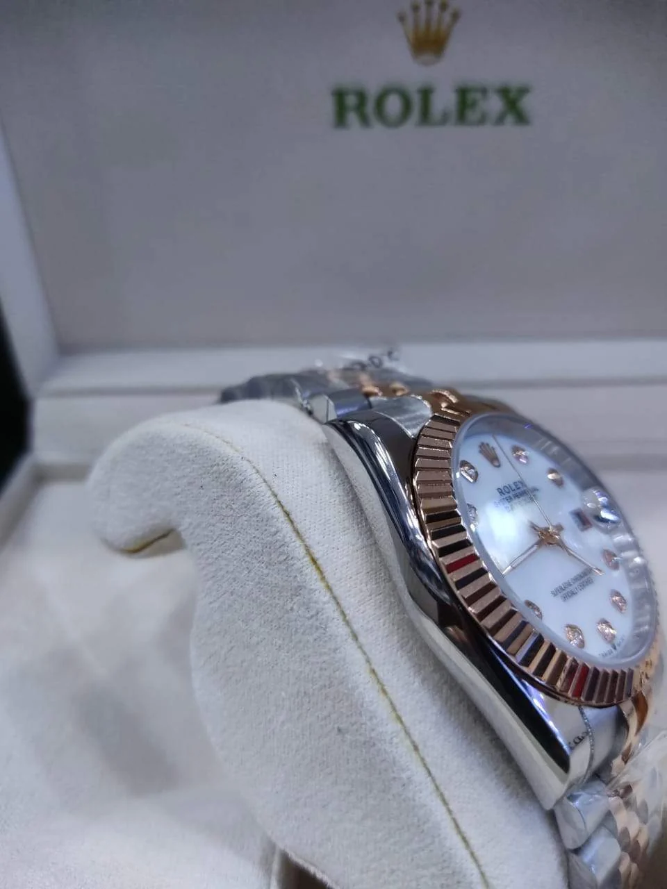 Rolex Datejust 31mm Two-Tone Dial White Ladies – gallery view