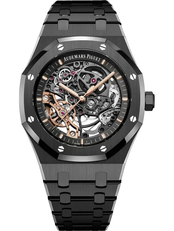 Audemars Piguet Royal Oak Skeleton Dial black – main view
