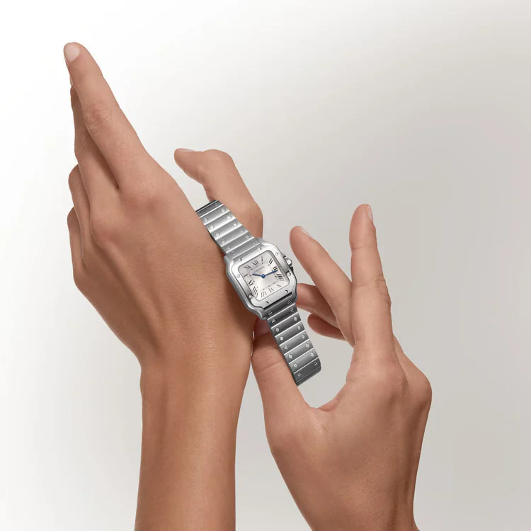 Cartier santos femme silver – gallery view