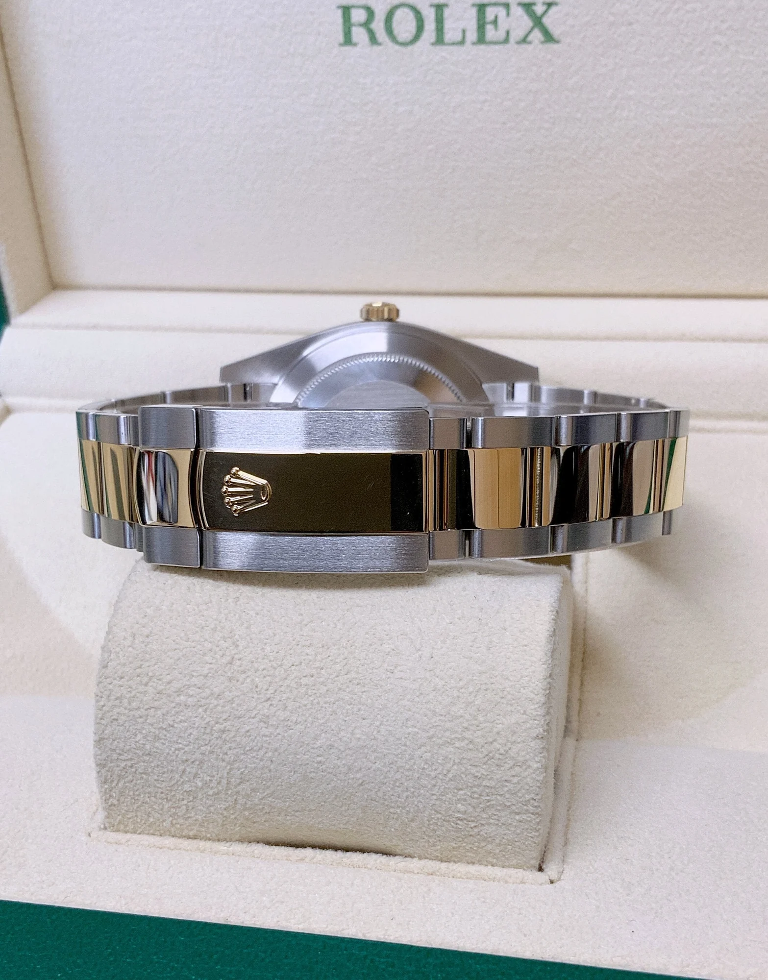 Rolex Datejust 41Mm Two Tone Oyster Perpetual Black Dial – gallery view