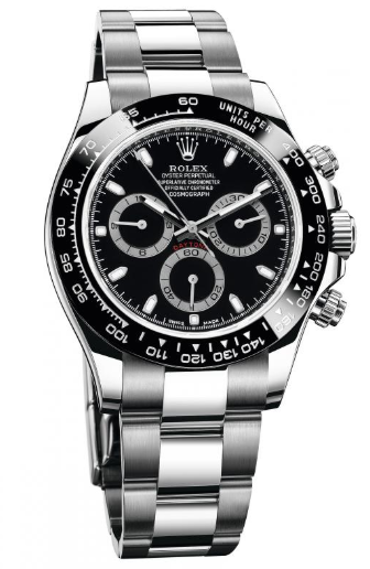 Rolex Daytona Cosmographe Dial Black – main view