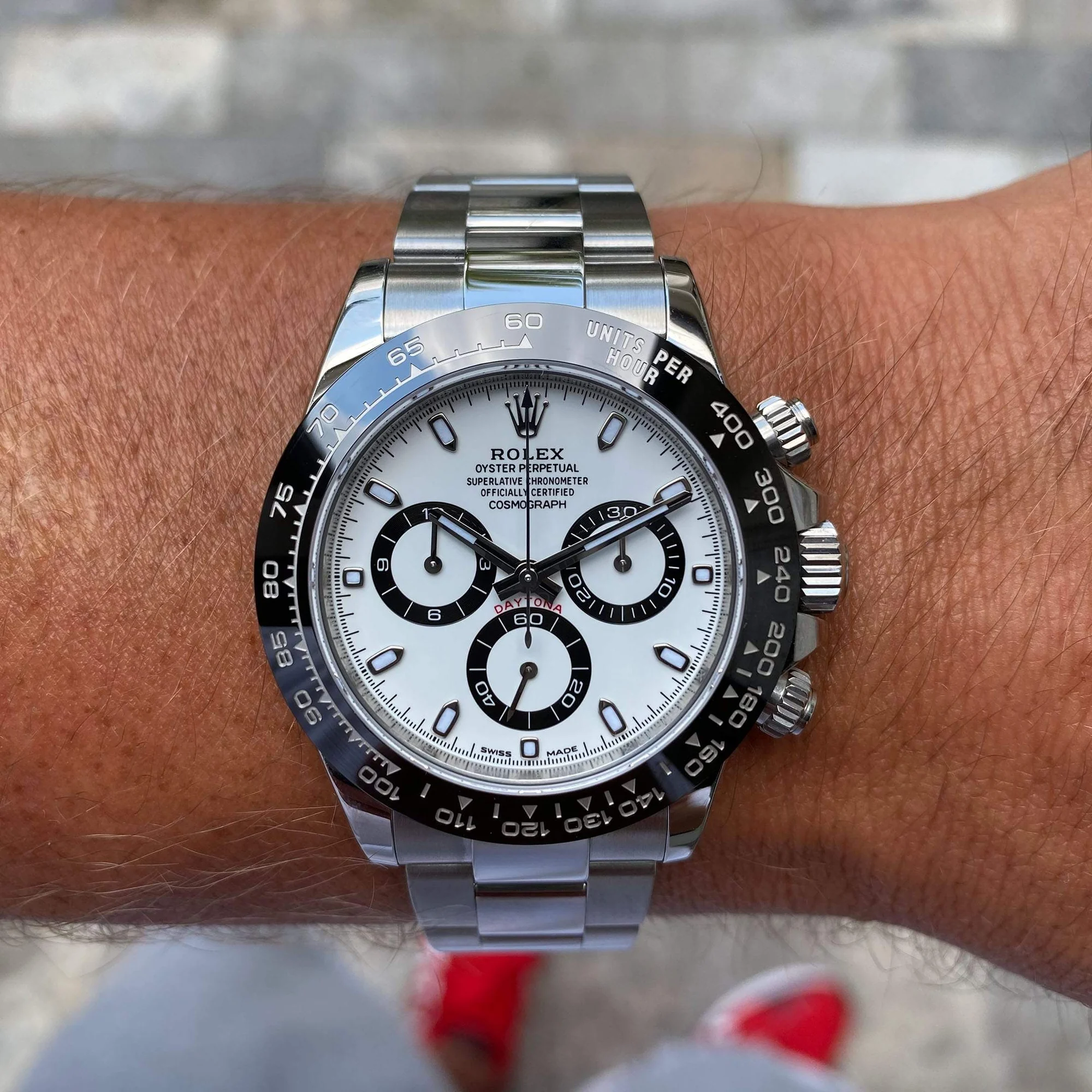 Rolex Daytona Cosmographe Dial White – gallery view