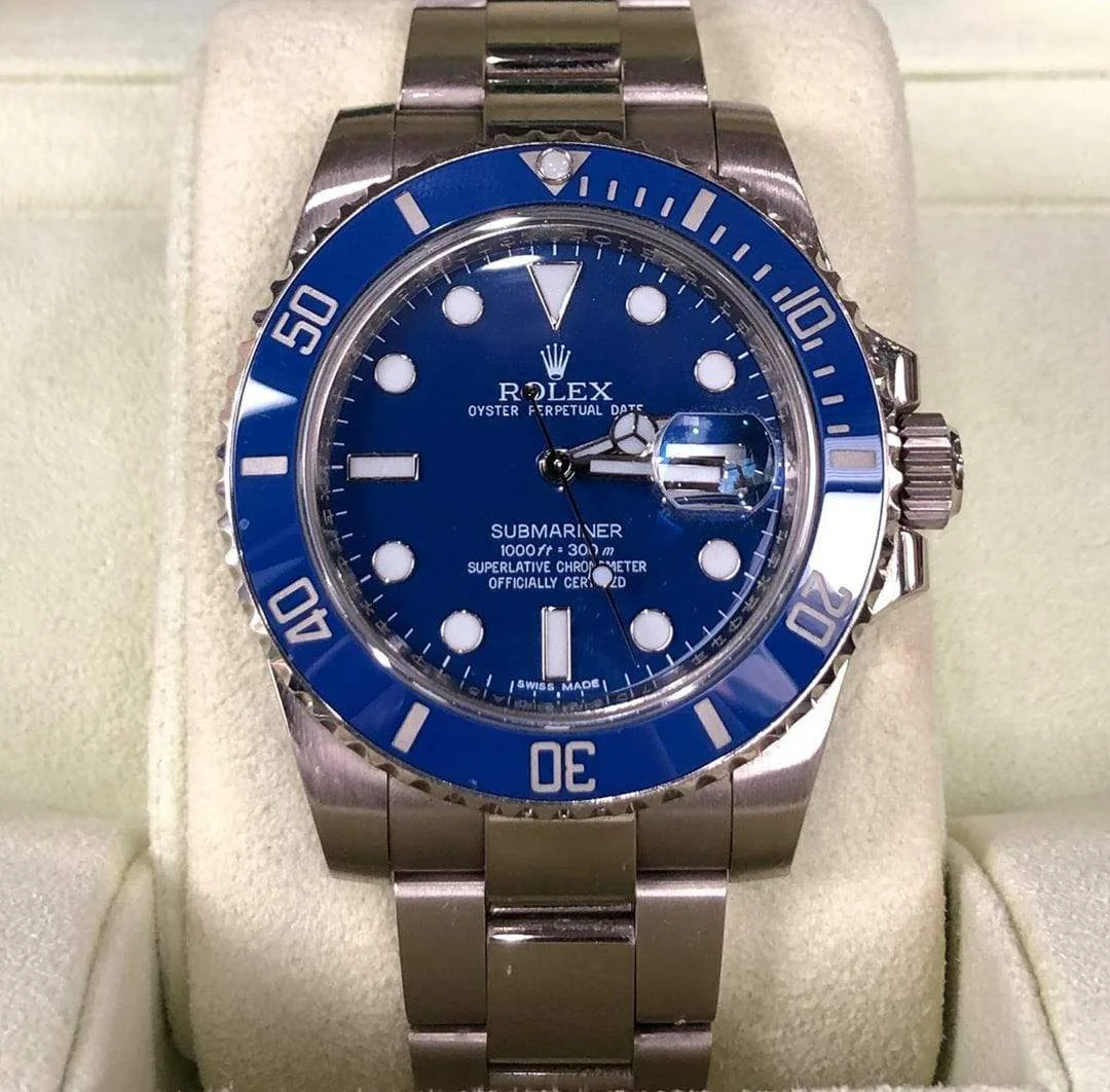 Rolex Submariner Date "SMURF" 116619LB Men's – gallery view