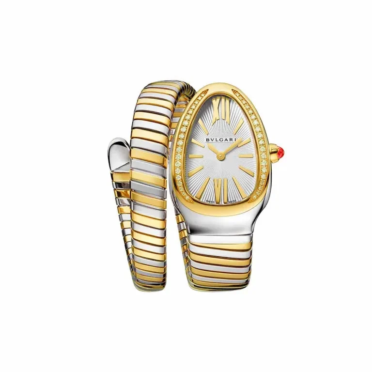 Bvlgari Serpenti Silver white sertie – main view