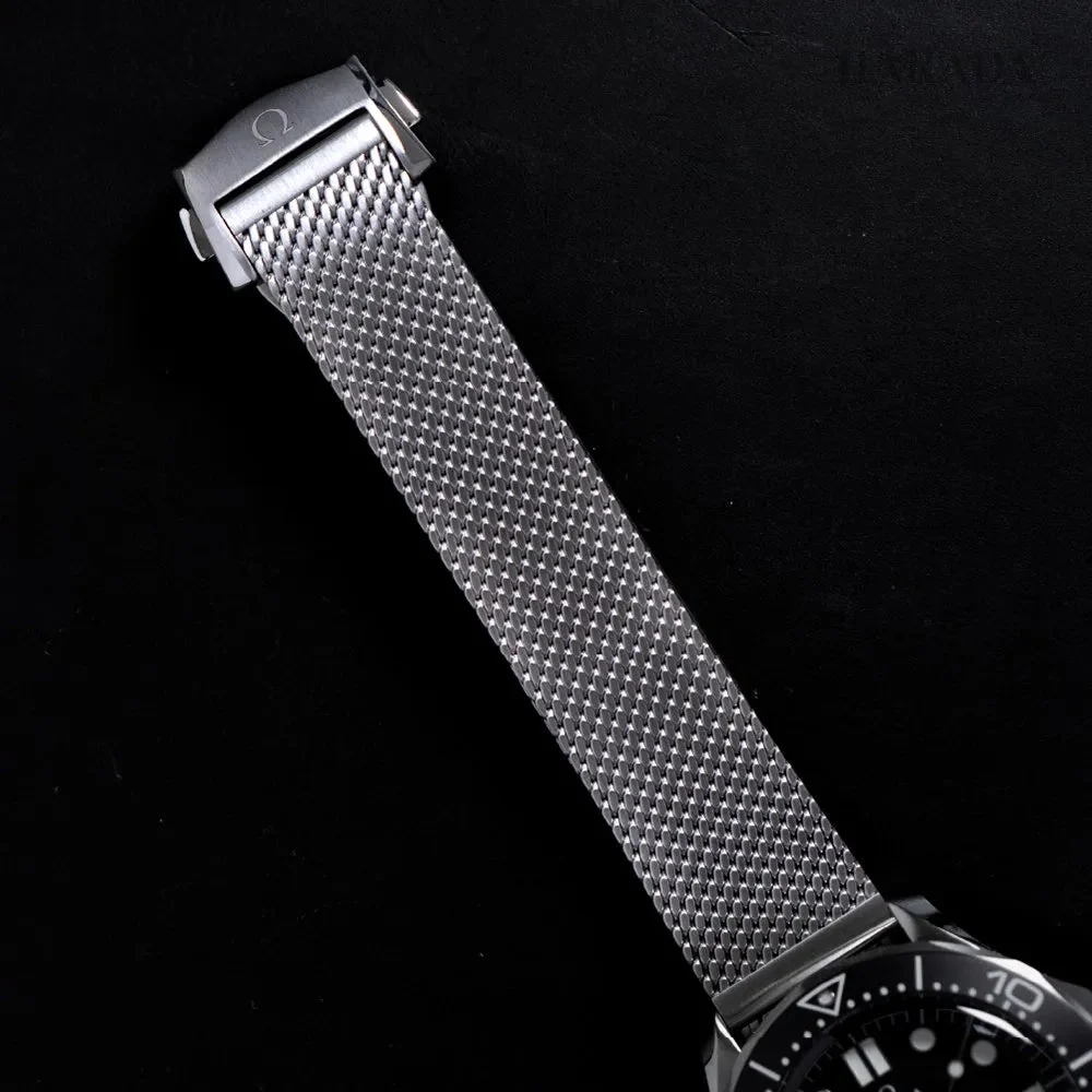 Omega Seamaster Diver 42 MM steel bracelet black – gallery view