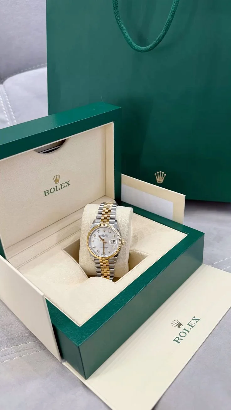 Rolex Datejust 36mm Two-Tone Dial White – main view