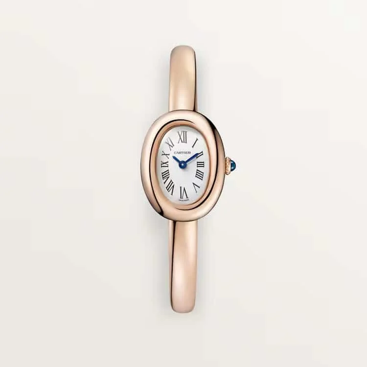 Cartier baignoire or rose 25mm taille 17 – main view