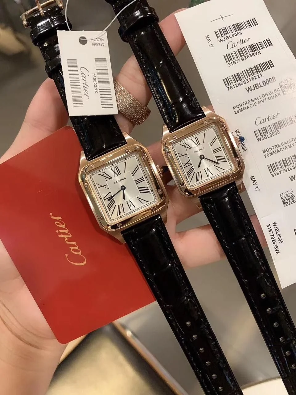 Cartier Santos dumont Bronze Grand modèle – gallery view